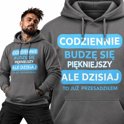 BLUZA Z KAPTUREM CODZIENNIE